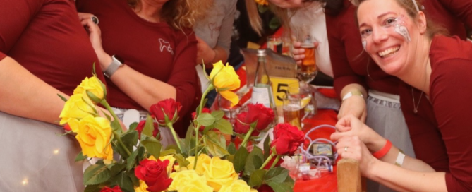 Das Team Rhiem war wieder gemeinsam an Karneval unterwegs.