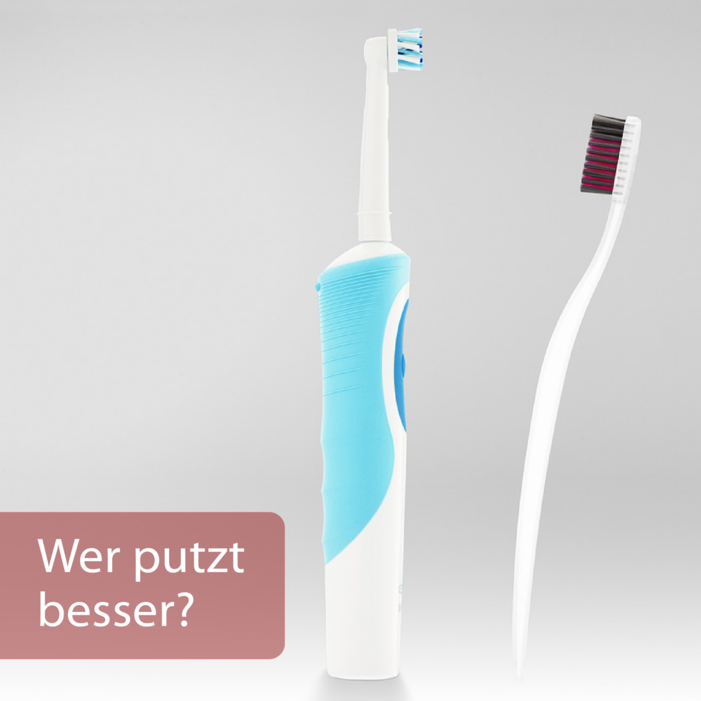 Handzahnbürste vs. elektrische Zahnbürste – wer putzt besser?