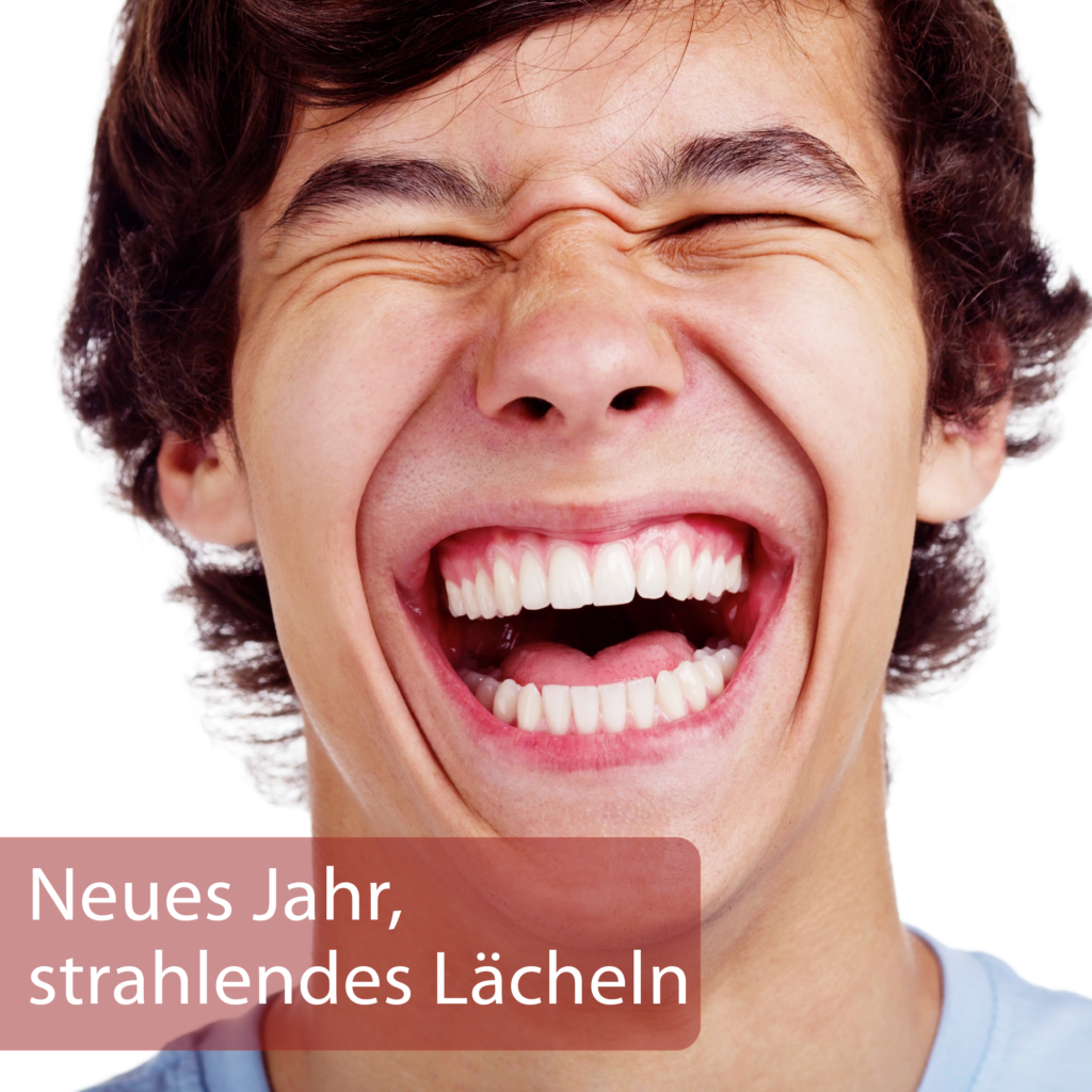 Neues Jahr – strahlendes Lächeln