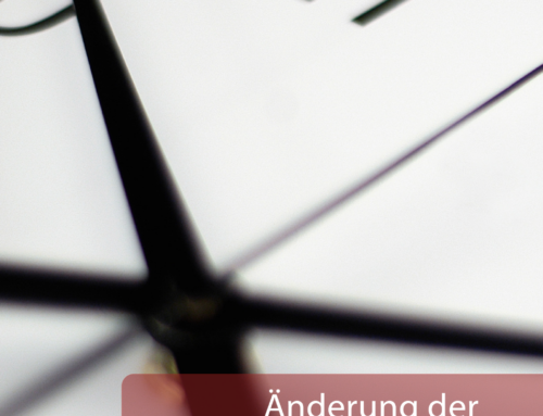 Sprechzeiten kurzzeitig geändert